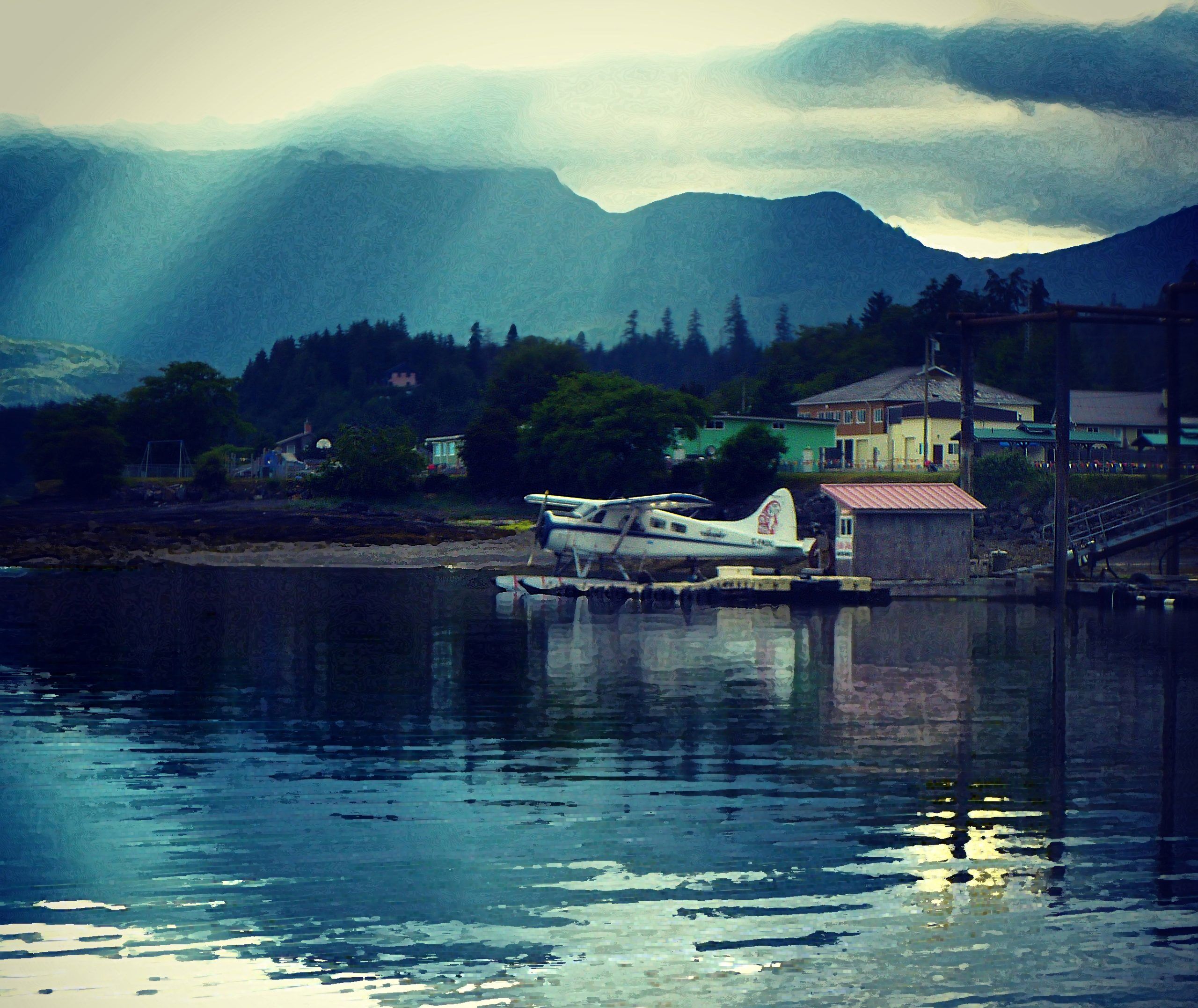 Haida Gwaii Harbour - BC, Canada