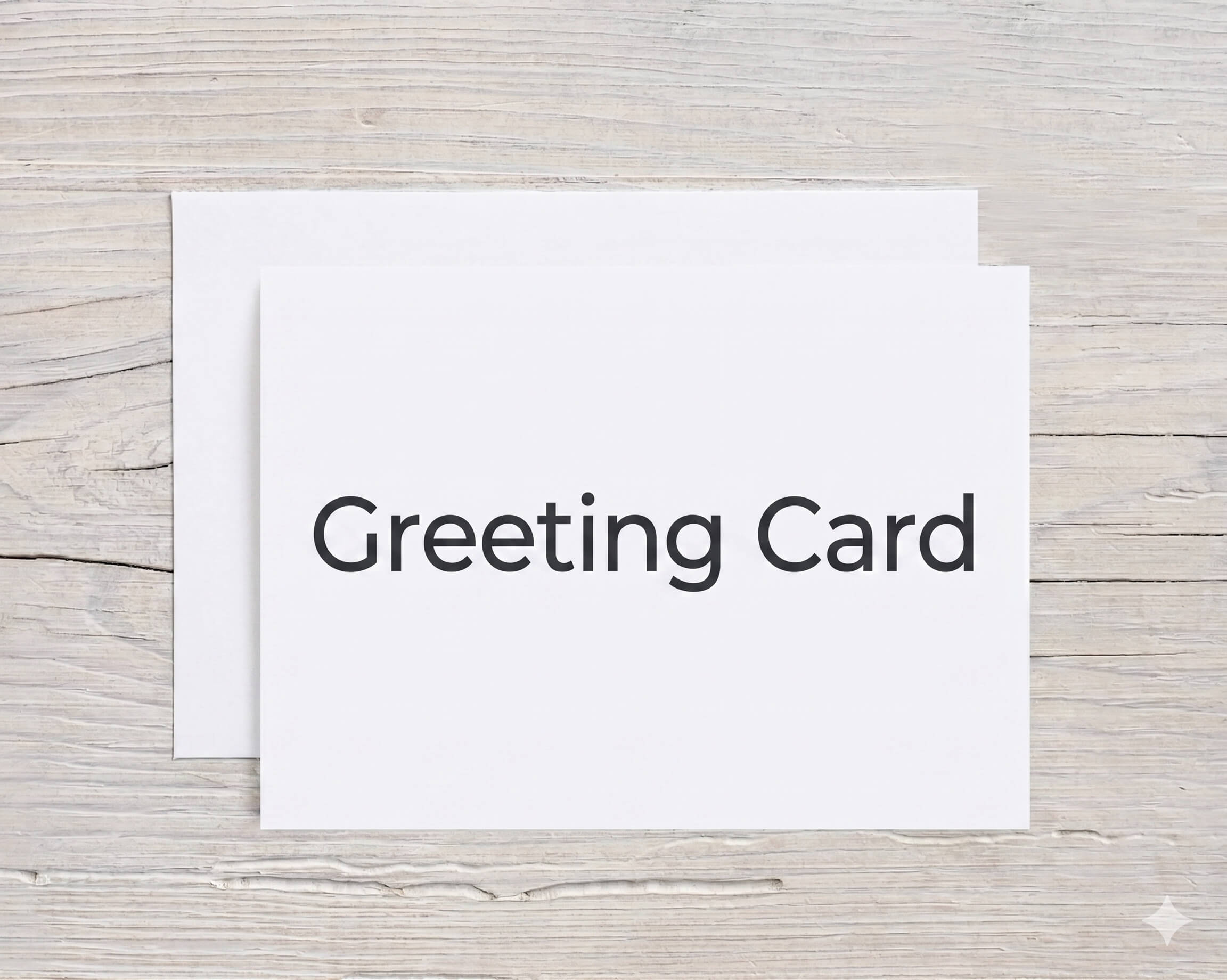 Greeting Card Generic with Envelope